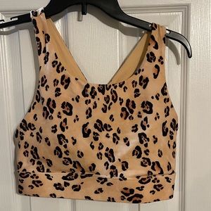 Fabletics Cheetah Sports Bra